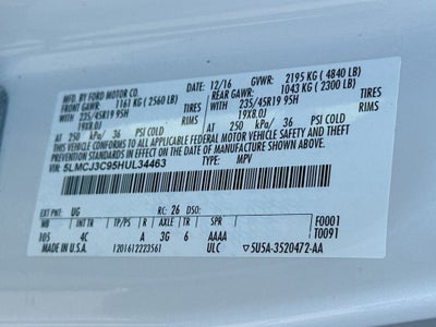 2017 Lincoln MKC Reserve