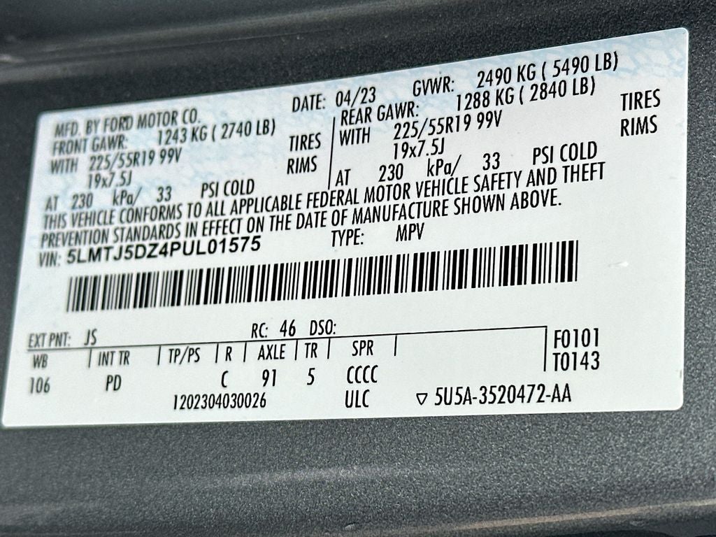 2023 Lincoln Corsair Plug-In Hybrid Grand Touring