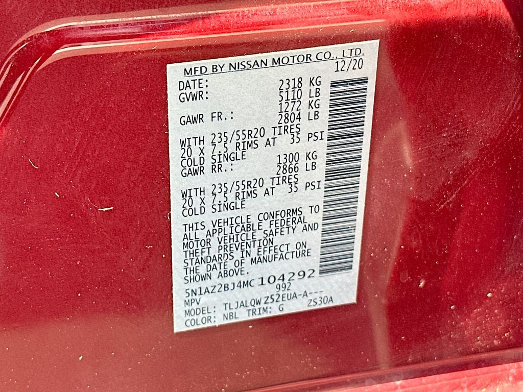 2021 Nissan Murano SV