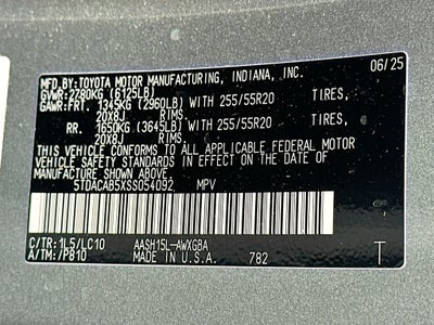 2025 Toyota Grand Highlander Hybrid Limited