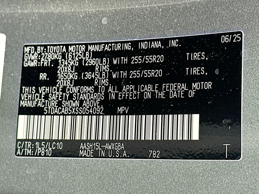 2025 Toyota Grand Highlander Hybrid Limited