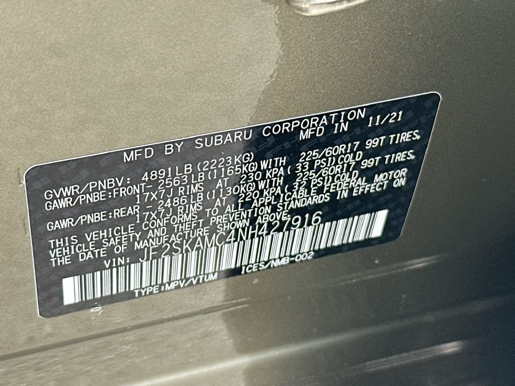 2022 Subaru Forester Wilderness