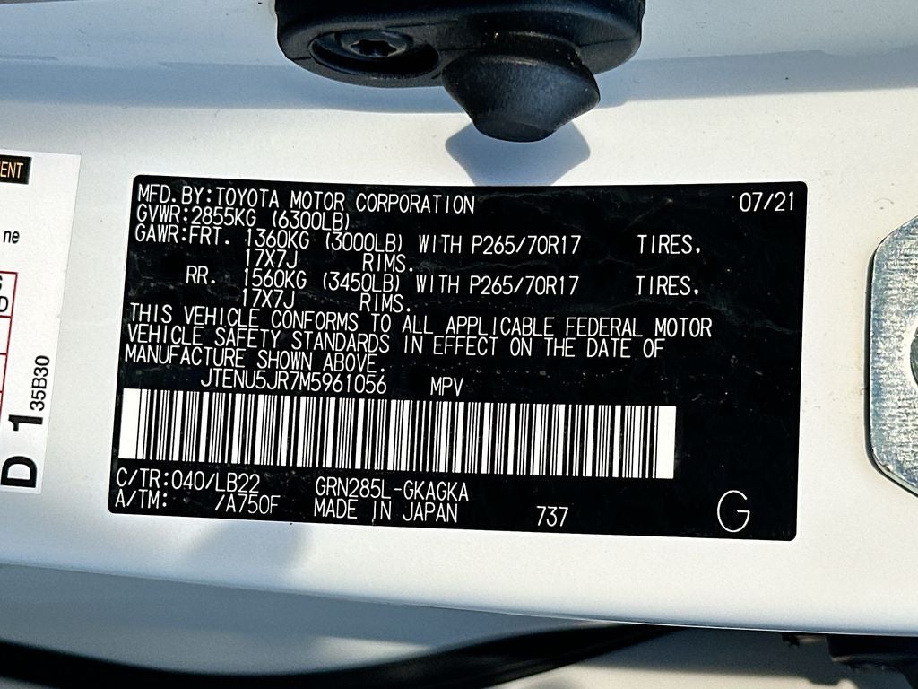 2021 Toyota 4Runner SR5 Premium