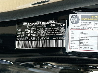 2015 Mercedes-Benz E-Class E 350