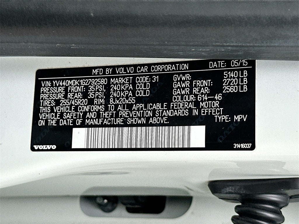 2016 Volvo XC60 T5 Drive-E Premier