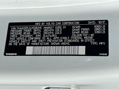 2018 Volvo XC90 T6 Inscription