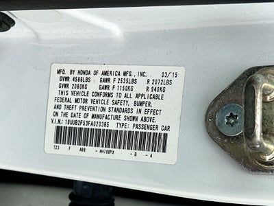 2015 Acura TLX V6 Tech