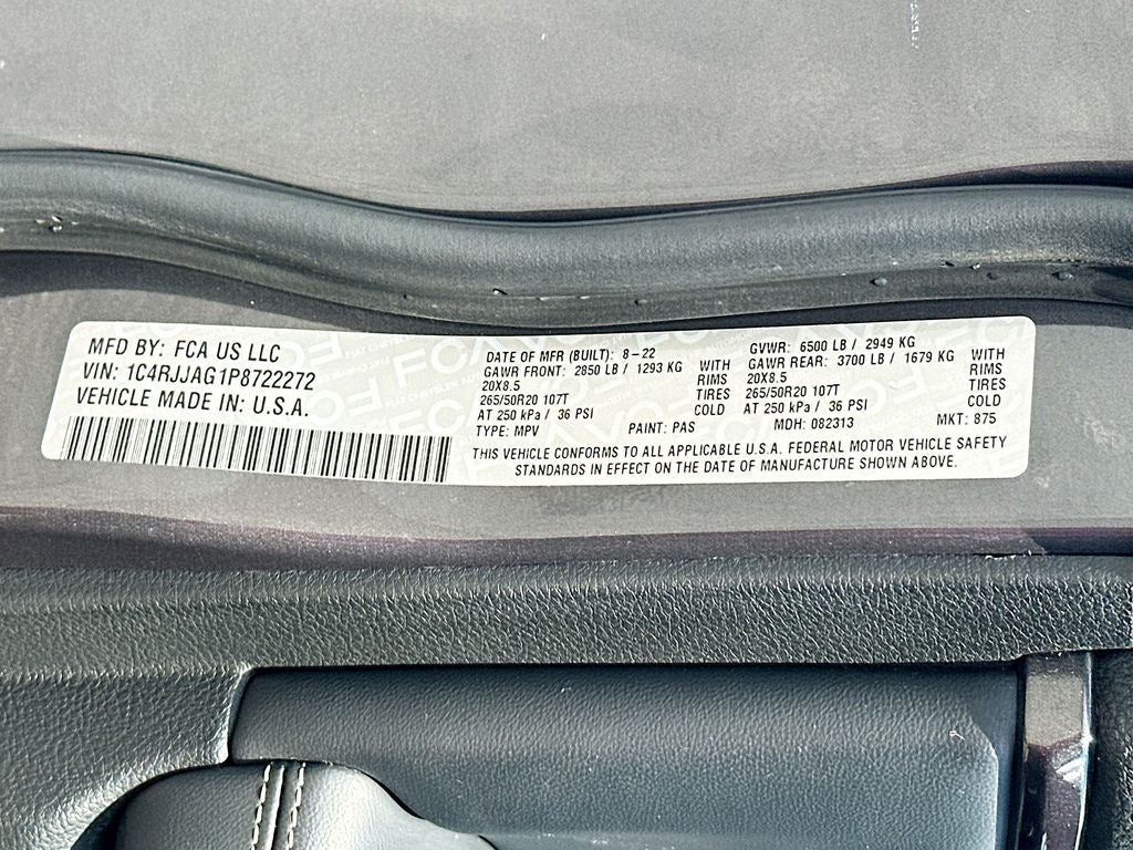 2023 Jeep Grand Cherokee L Altitude