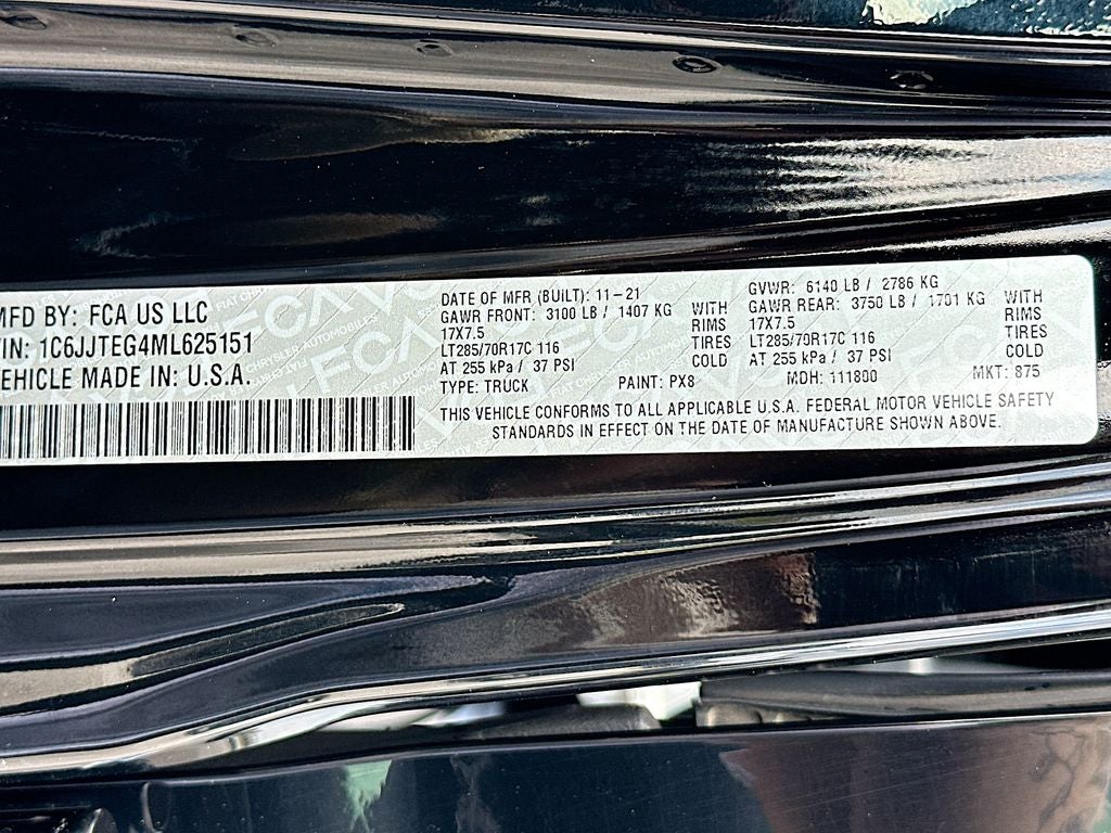 2021 Jeep Gladiator Mojave