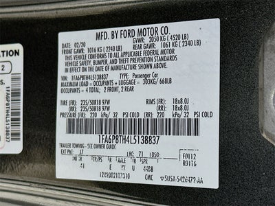 2020 Ford Mustang EcoBoost Premium