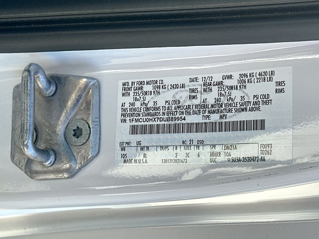 2013 Ford Escape SEL