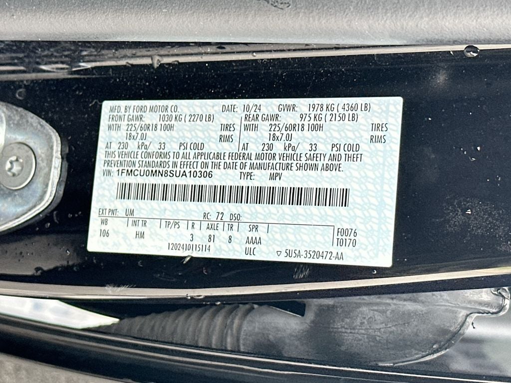 2025 Ford Escape ST-Line