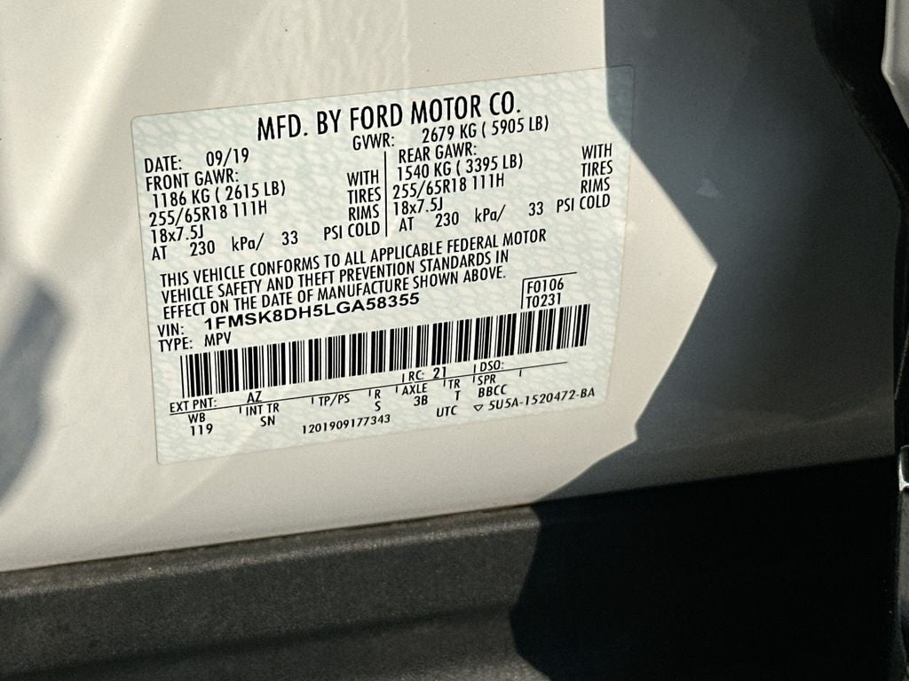 2020 Ford Explorer XLT