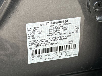 2025 Ford Explorer Platinum
