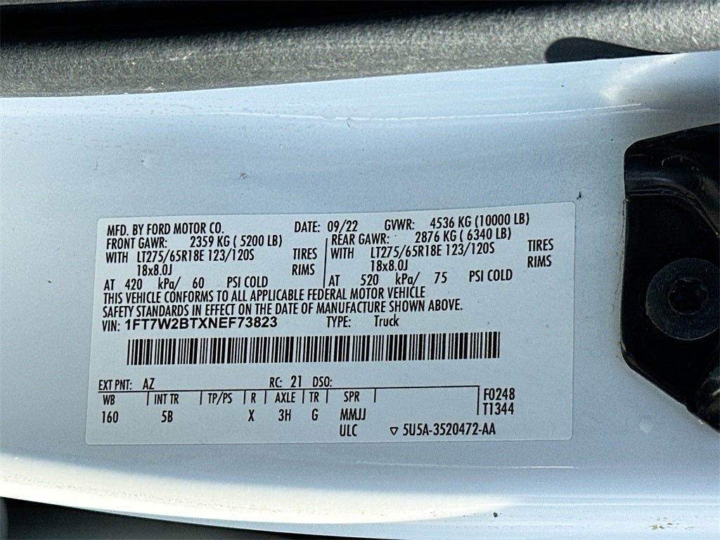 2022 Ford F-250SD Lariat