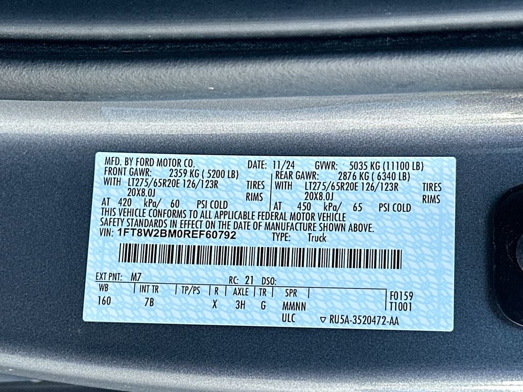 2024 Ford F-250SD Platinum