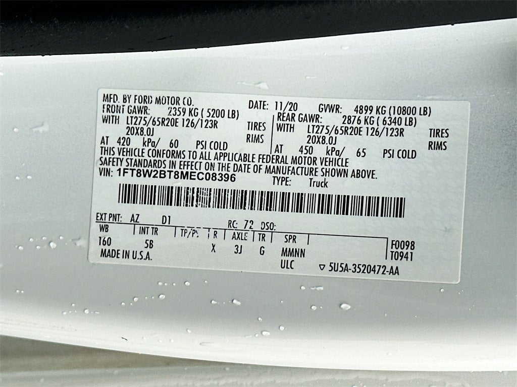 2021 Ford F-250SD Lariat