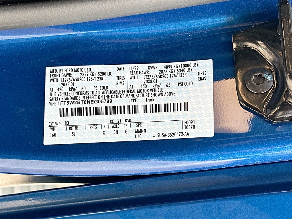 2022 Ford F-250SD Lariat