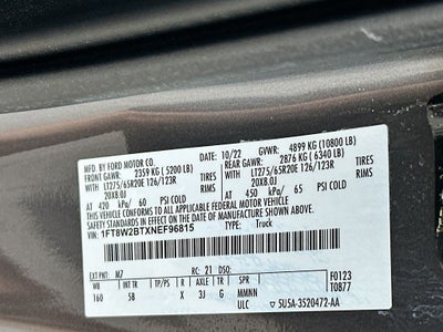 2022 Ford F-250SD Lariat