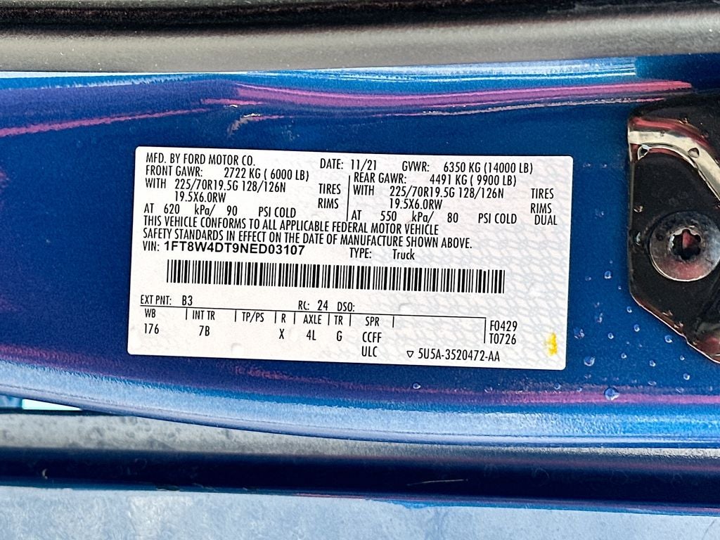 2022 Ford F-450SD Platinum DRW