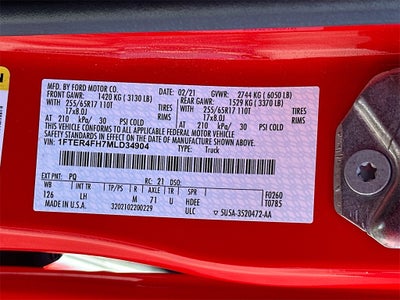 2021 Ford Ranger XLT