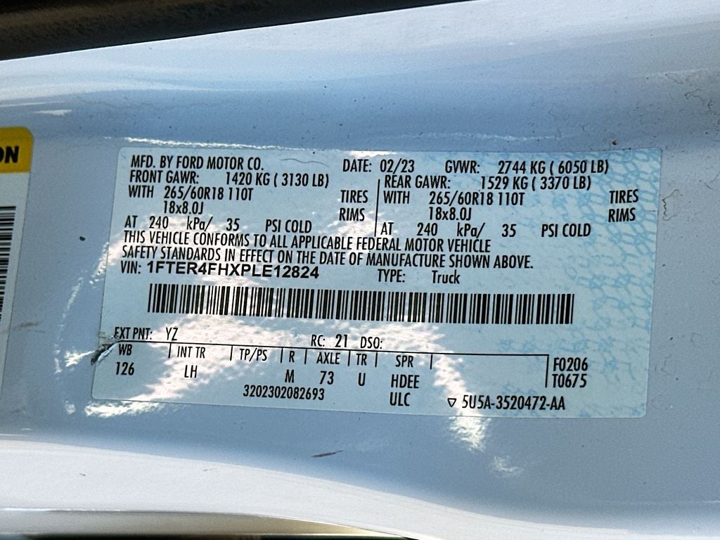 2023 Ford Ranger XLT