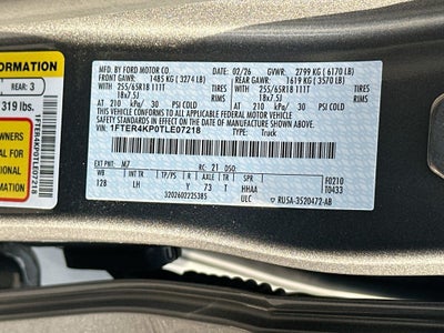 2026 Ford Ranger Lariat