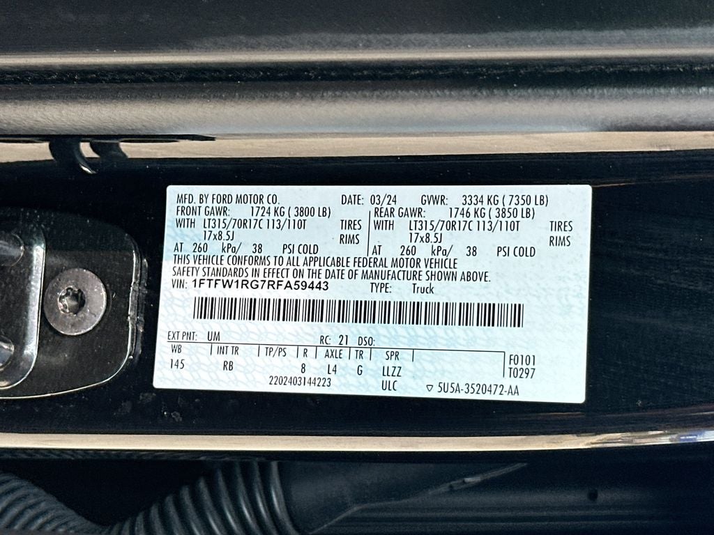 2024 Ford F-150 Raptor