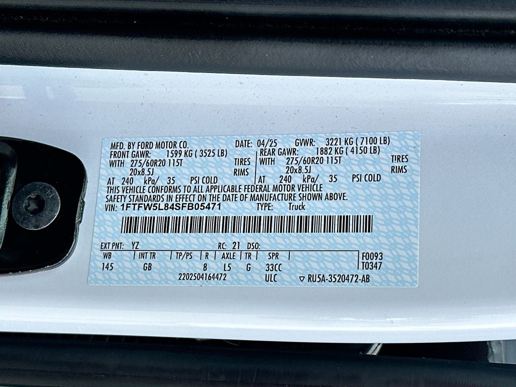 2025 Ford F-150 Lariat