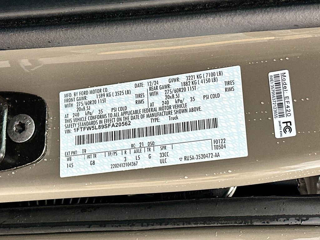 2025 Ford F-150 Lariat