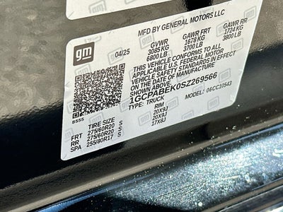 2025 Chevrolet Silverado 1500 Custom