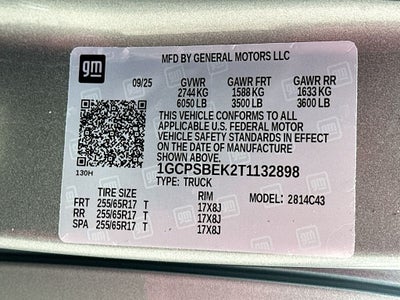 2026 Chevrolet Colorado Work Truck