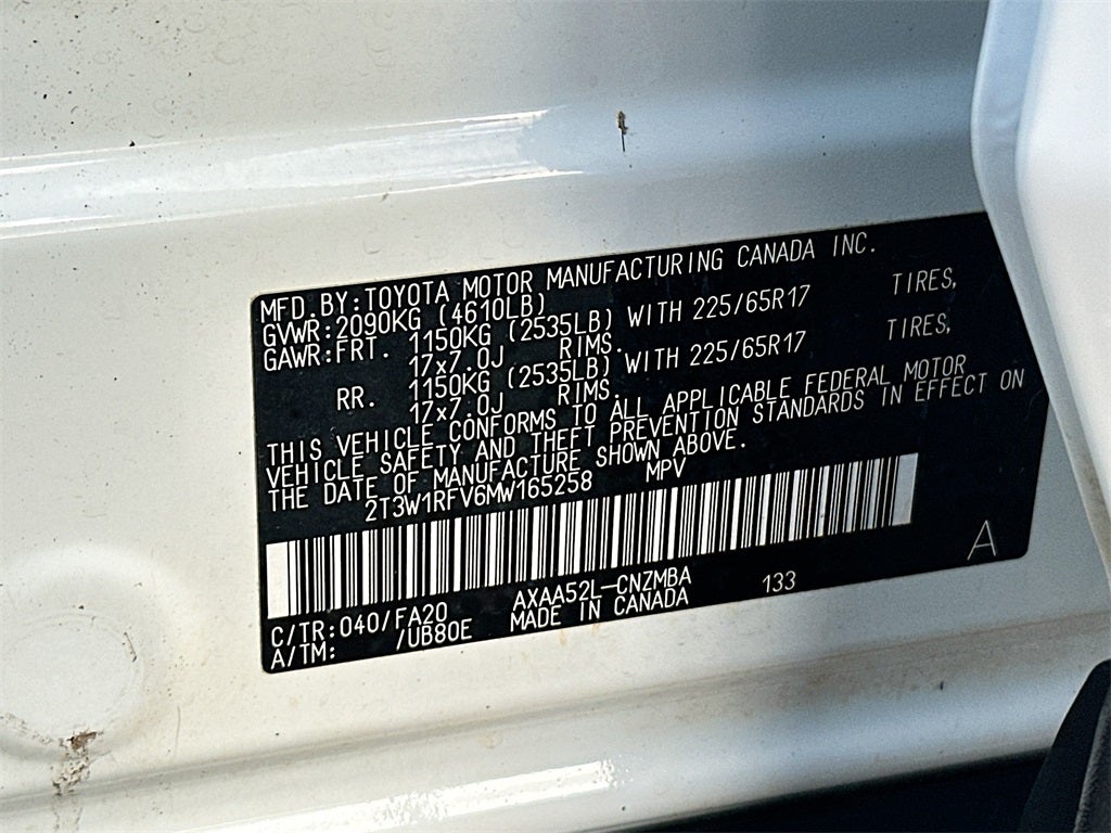 2021 Toyota RAV4 XLE