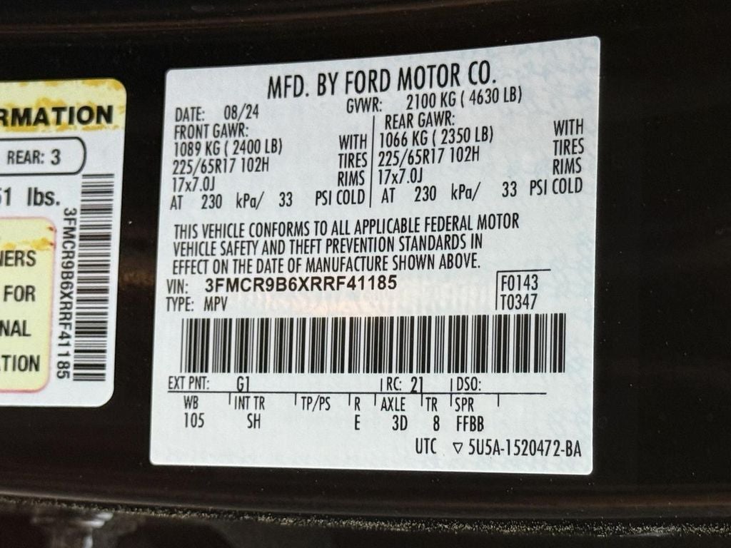 2024 Ford Bronco Sport Big Bend