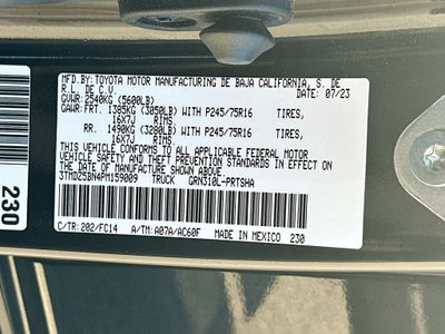 2023 Toyota Tacoma SR5 V6