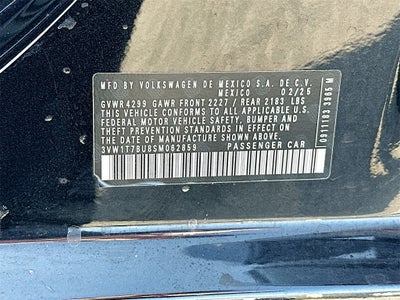 2025 Volkswagen Jetta GLI 2.0T Autobahn