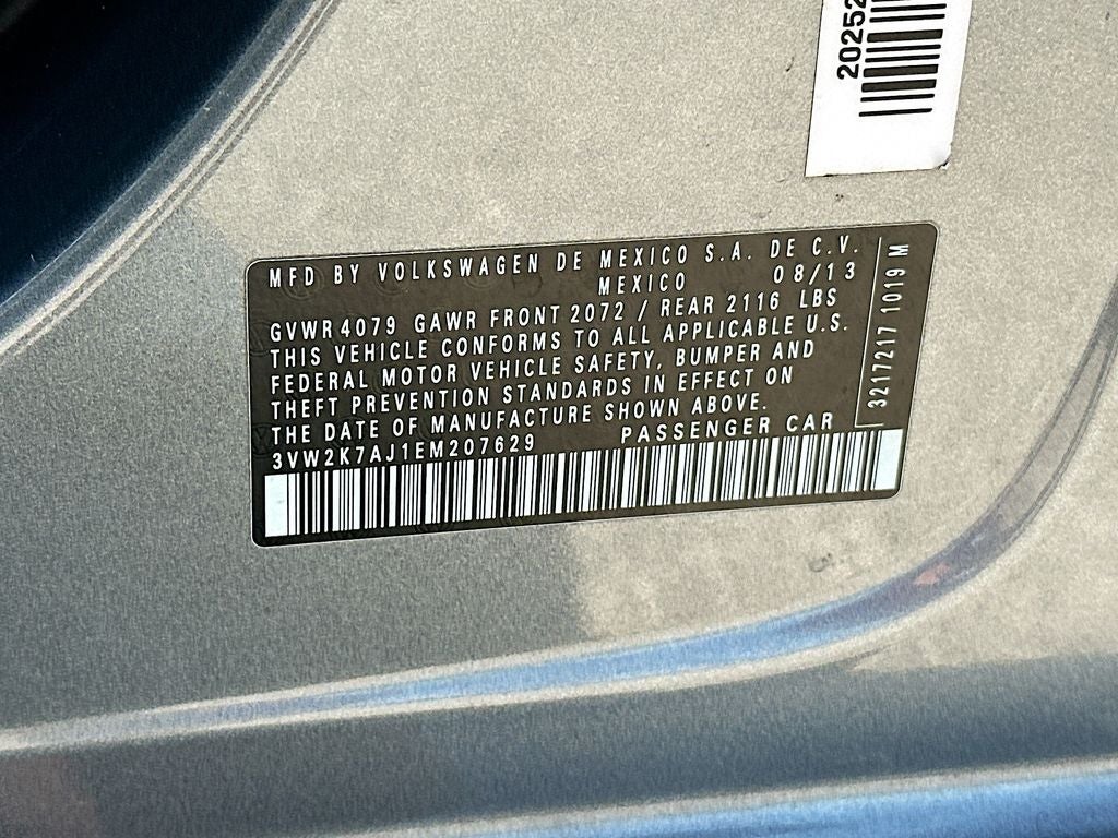 2014 Volkswagen Jetta 2.0L S