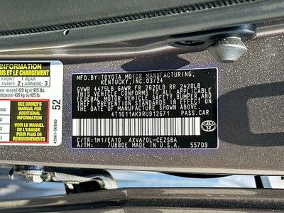 2024 Toyota Camry SE