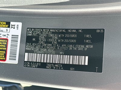 2026 Toyota Grand Highlander Platinum