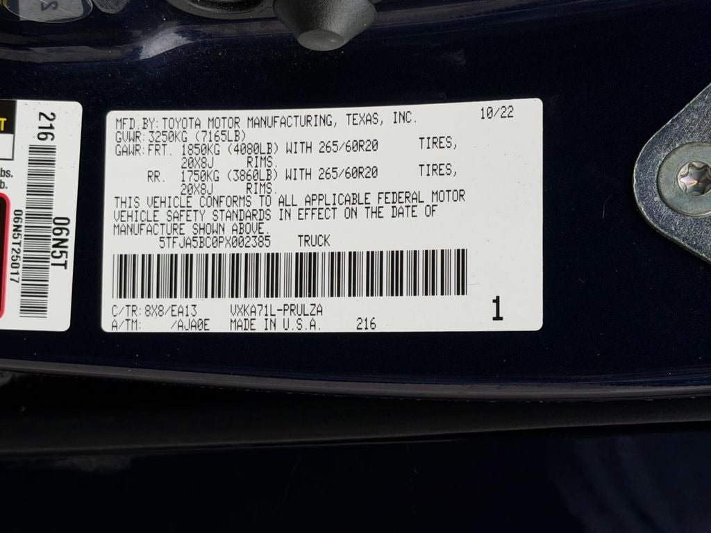 2023 Toyota Tundra Limited