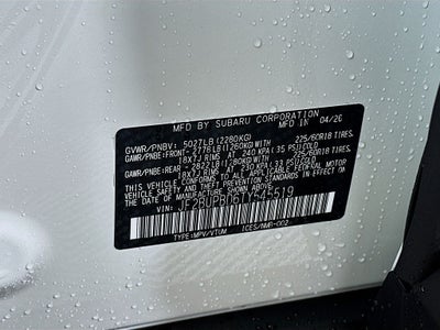 2026 Subaru Outback Premium