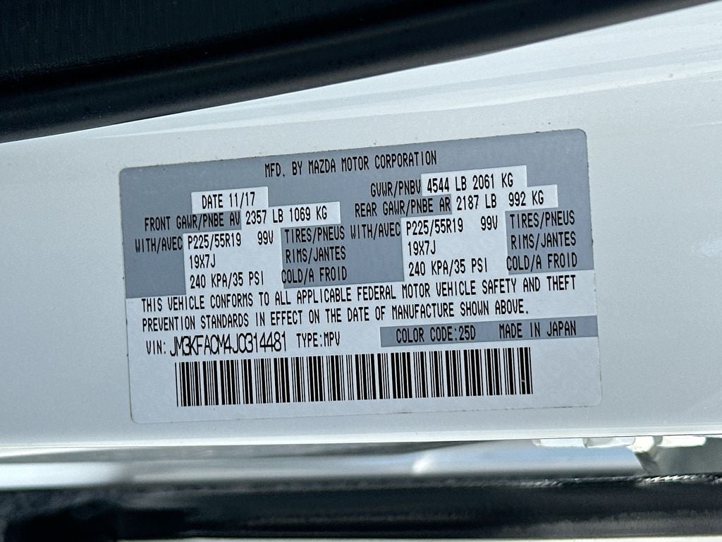 2018 Mazda Mazda CX-5 Touring