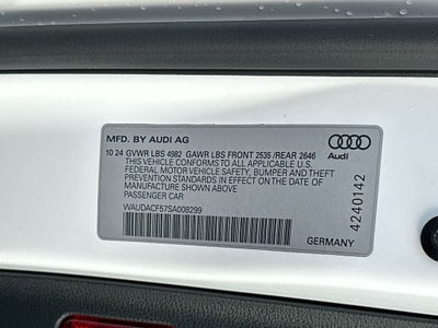2025 Audi A5 Sportback 45 S line Prestige quattro