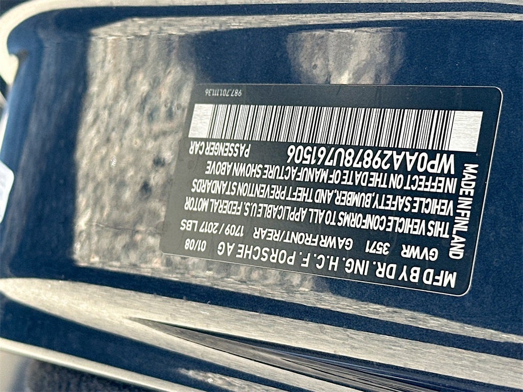 2008 Porsche Cayman Base