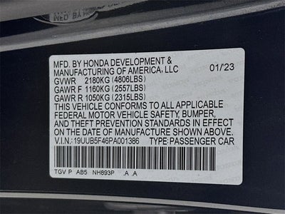 2023 Acura TLX w/Technology Package