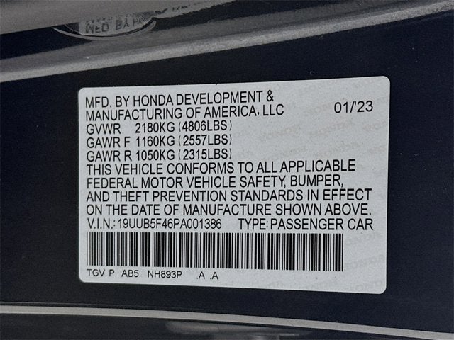 2023 Acura TLX w/Technology Package