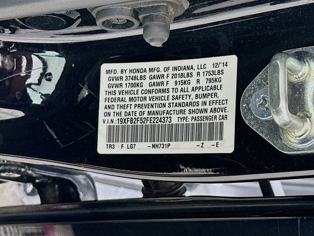 2015 Honda Civic Sedan LX