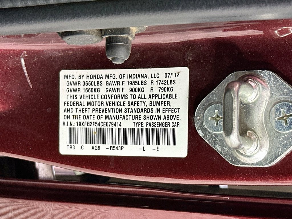 2012 Honda Civic LX