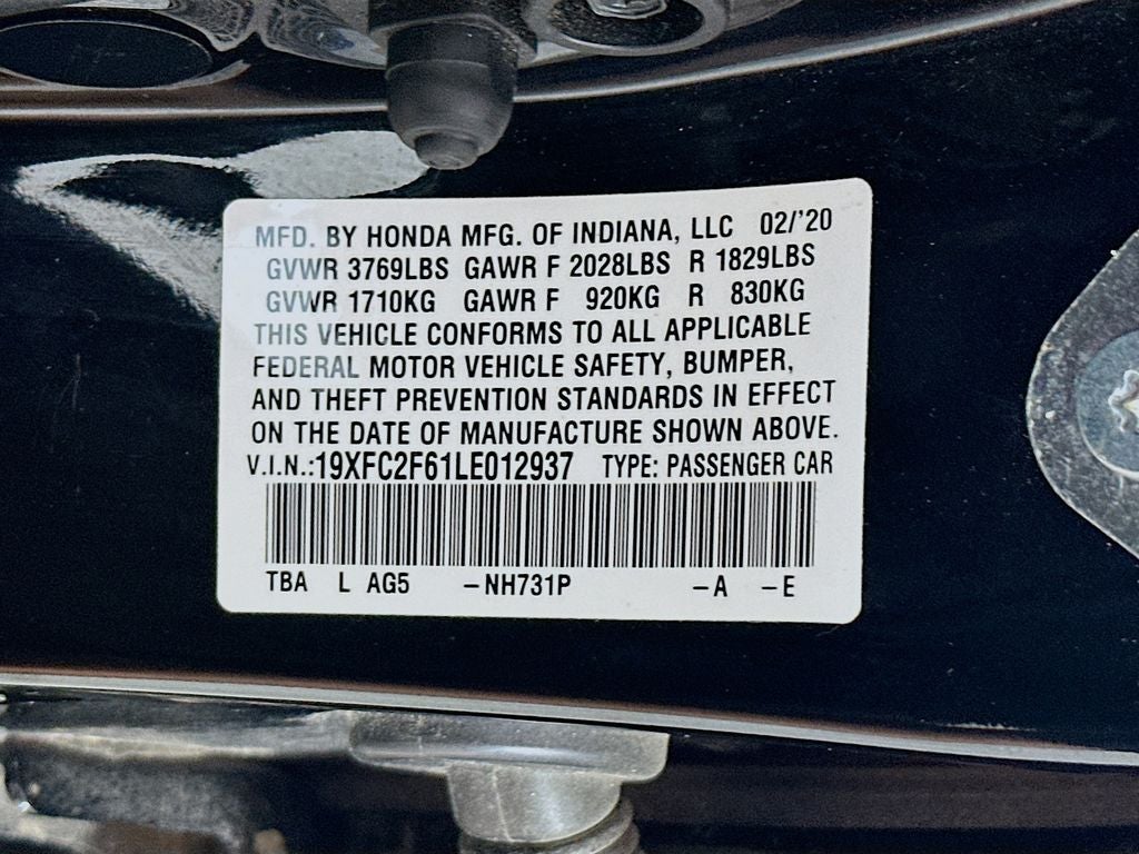 2020 Honda Civic LX