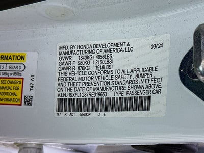 2024 Honda Civic Sport Touring